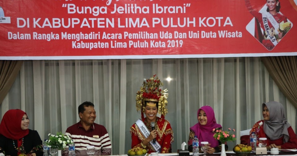 Putri Indonesia 2017 Bunga Jelitha Indrani Puji Keindahan Limapuluh Kota Nusantaranews