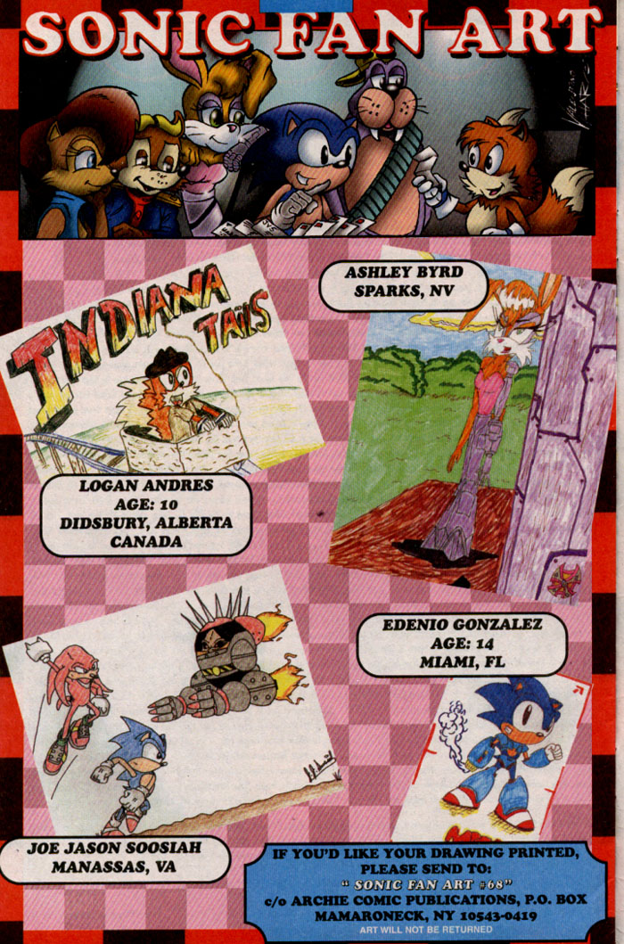 Read online Sonic The Hedgehog comic -  Issue #68 - 25
