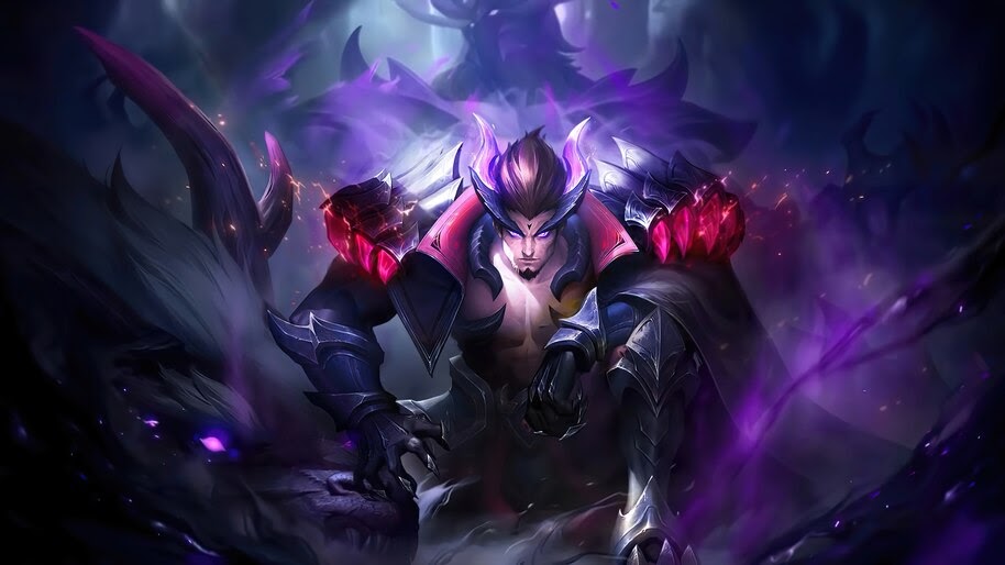 Yu Zhong, Mobile Legends, Black Fierce Dragon, 4K, #5.2107