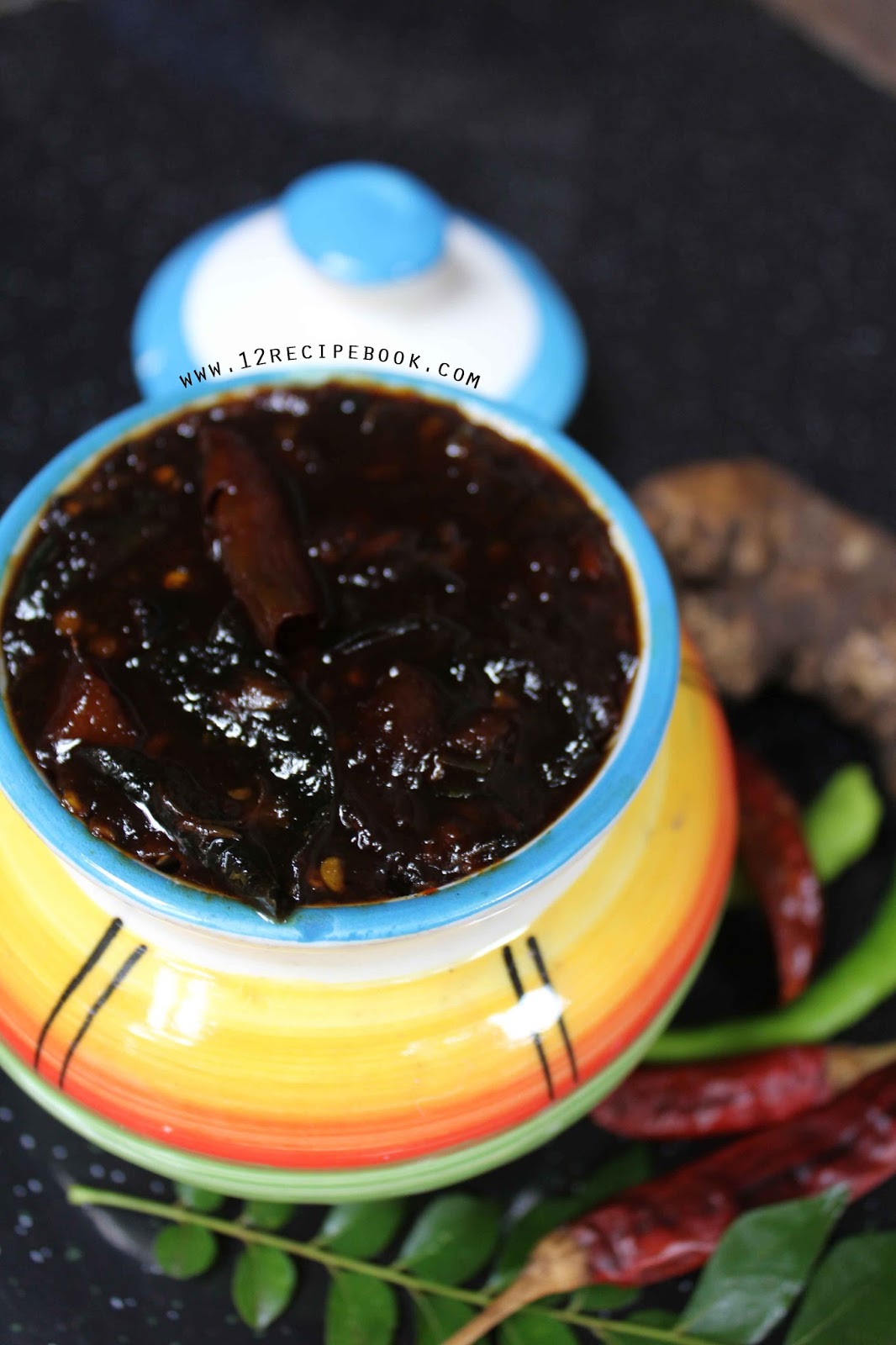 Puli Inchi / Sweet And Sour Ginger Pickle Recipe Book