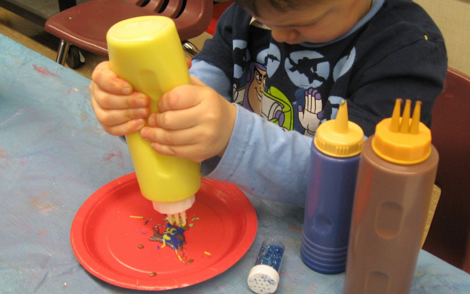 StrongStart Squeeze Bottle Painting