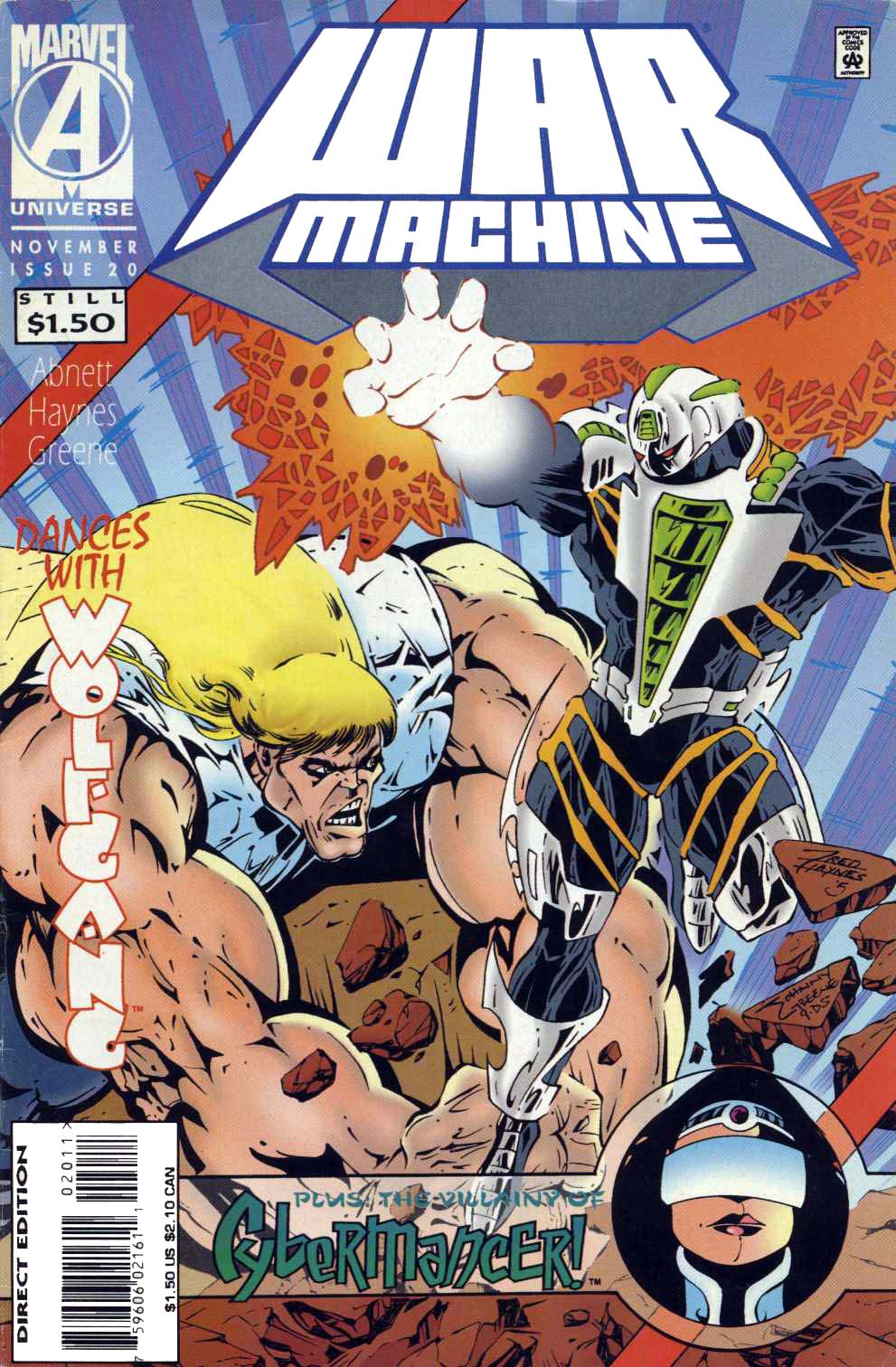 War Machine (1994) issue 20 - Page 1