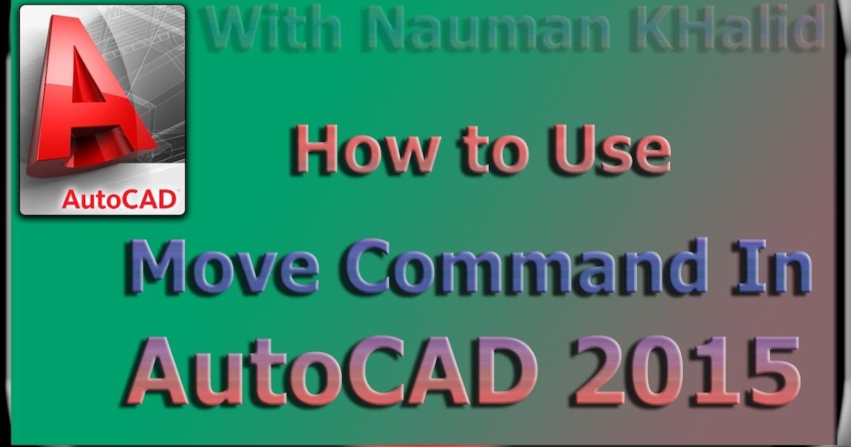 AutoCAD Shortcut Tutorial How to Use Move Command! Padhyar Academy
