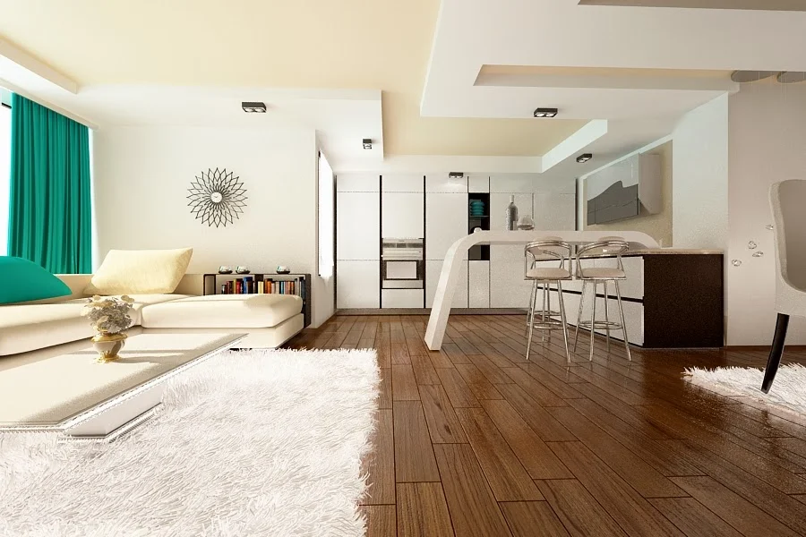 Design interior living apartament modern Constanta - Amenajari Interioare / Arhitect Constanta