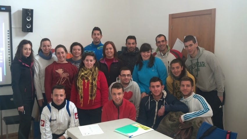 Foto de grupo CURSO MONITORES 2014