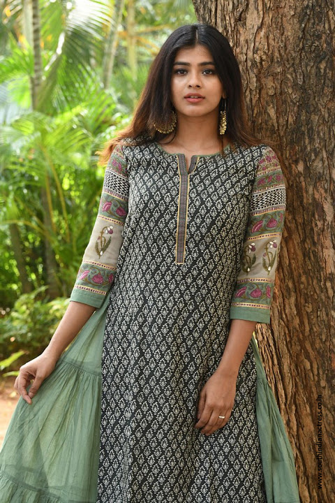 Hebah Patel at Angel Movie Press Meet