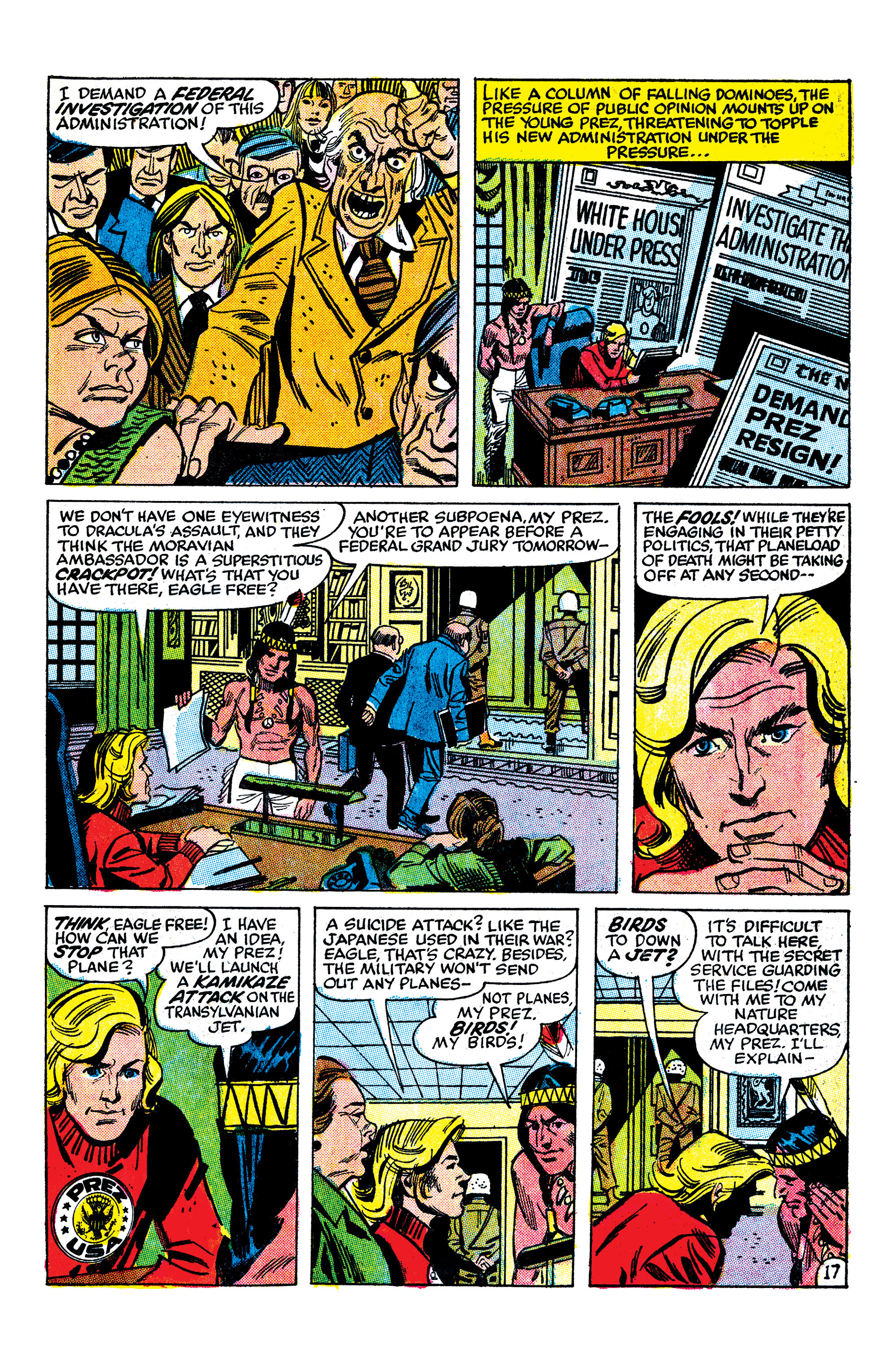 Read online Prez (1973) comic -  Issue #4 - 17