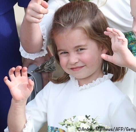 The Royal Children: British RF: Prince George and Princess Charlotte at ...