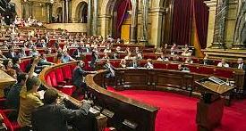 le Parlement catalan à Barcelone