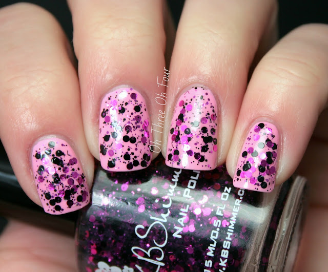 Oh Three Oh Four: KBShimmer A Dot Mess, Get Clover It and Squared Away ...