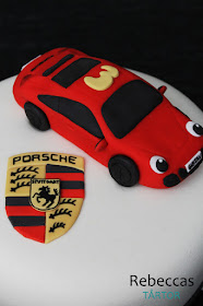 Porsche tårta