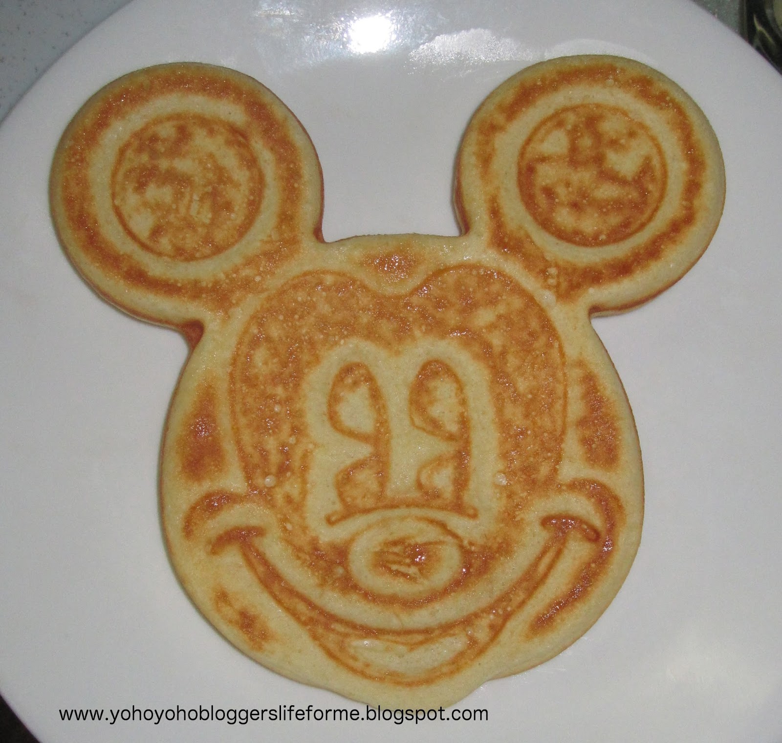 Yo Ho Yo Ho A Blogger's Life For me! Mickey Waffles Recipe & Review...