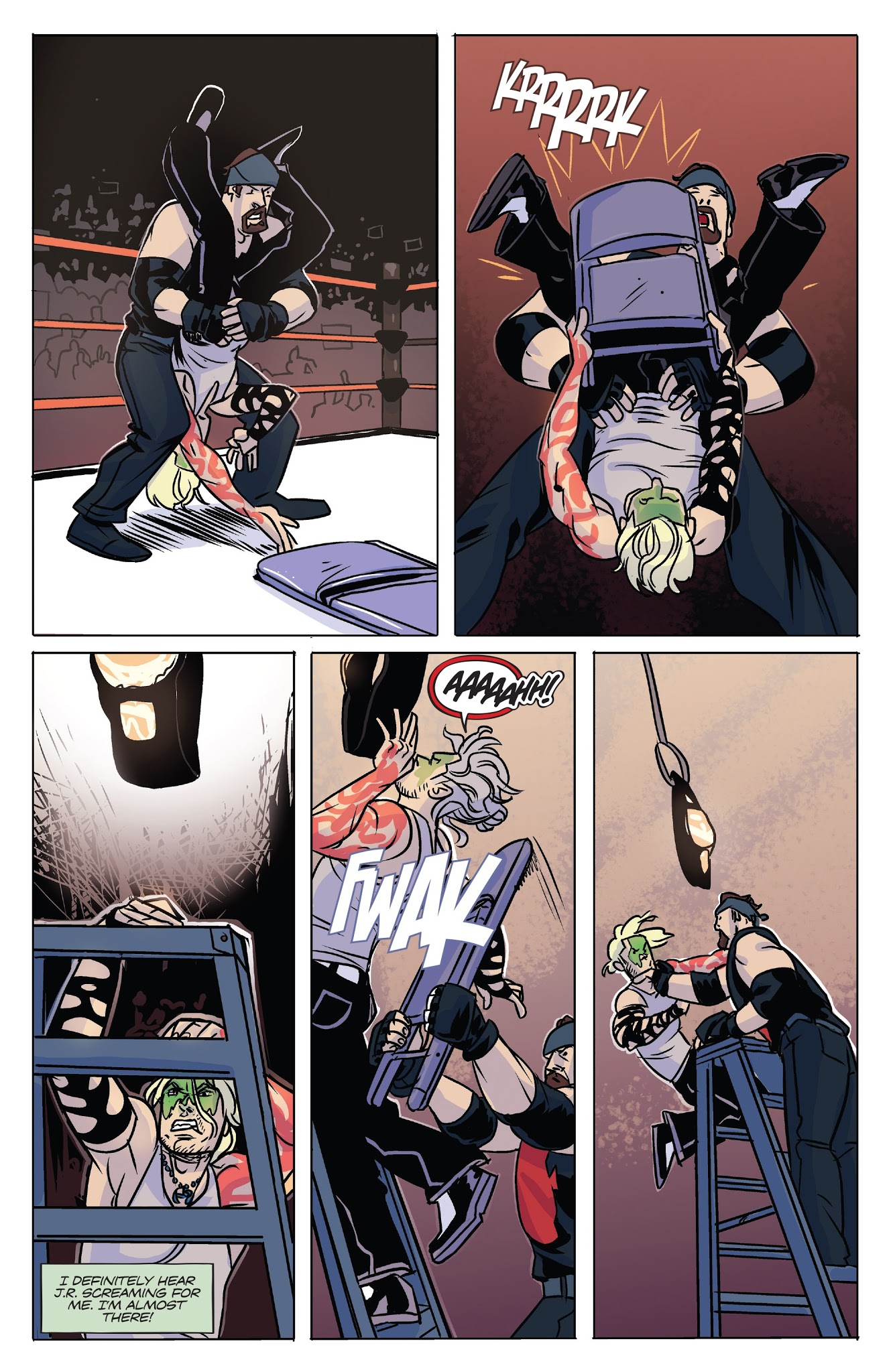 Read online WWE comic -  Issue #13 - 16
