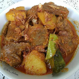 Menu Ramadhan - Semur Kentang Daging