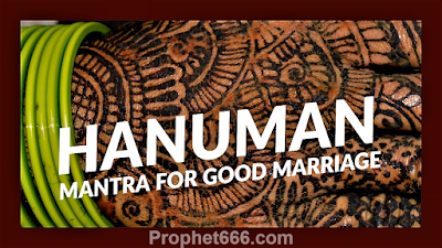 Hanuman Mantra For Good Marriage to Dream Life Partner
