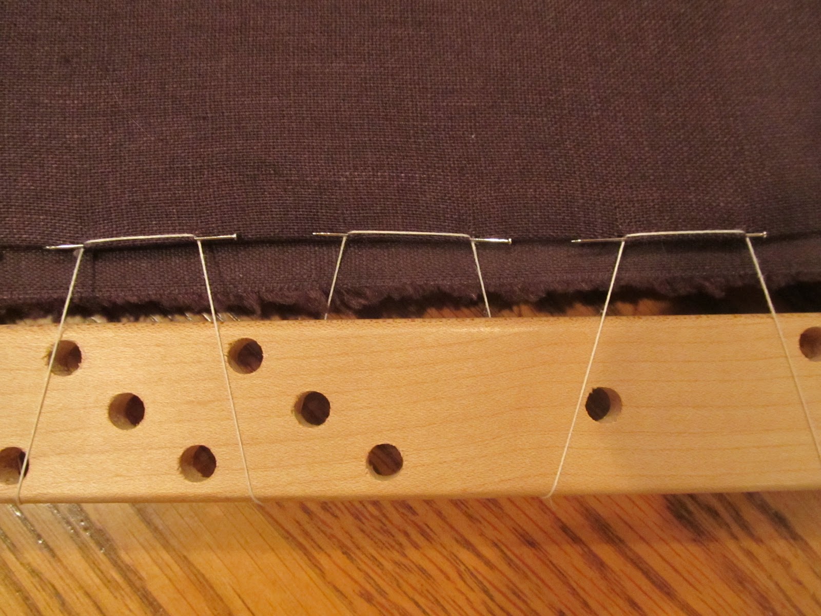 Baroque Embellishments Technique to Quickly Mount Embroidery on a