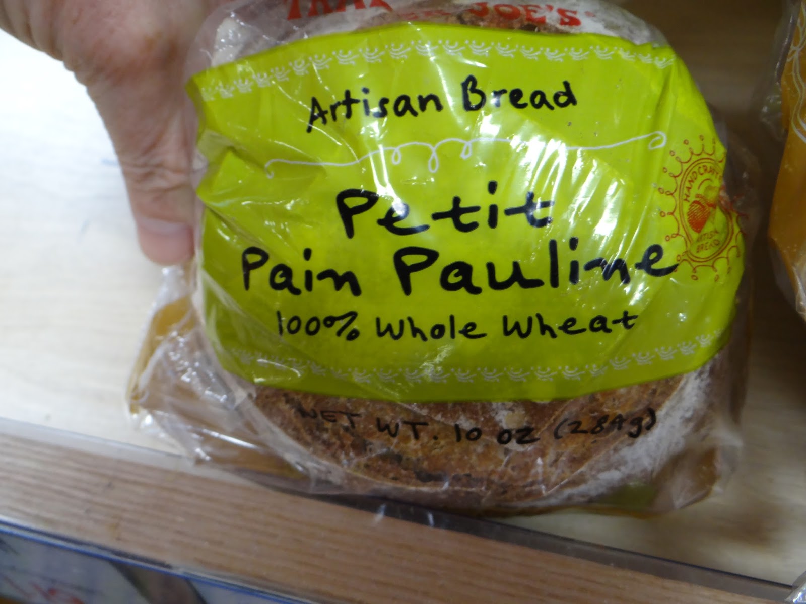 Trader Joe's 365 Day 244 Petite Pain Pauline (100 Whole Wheat Bread)