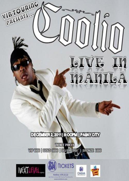 Coolio LIVE in Manila 2011