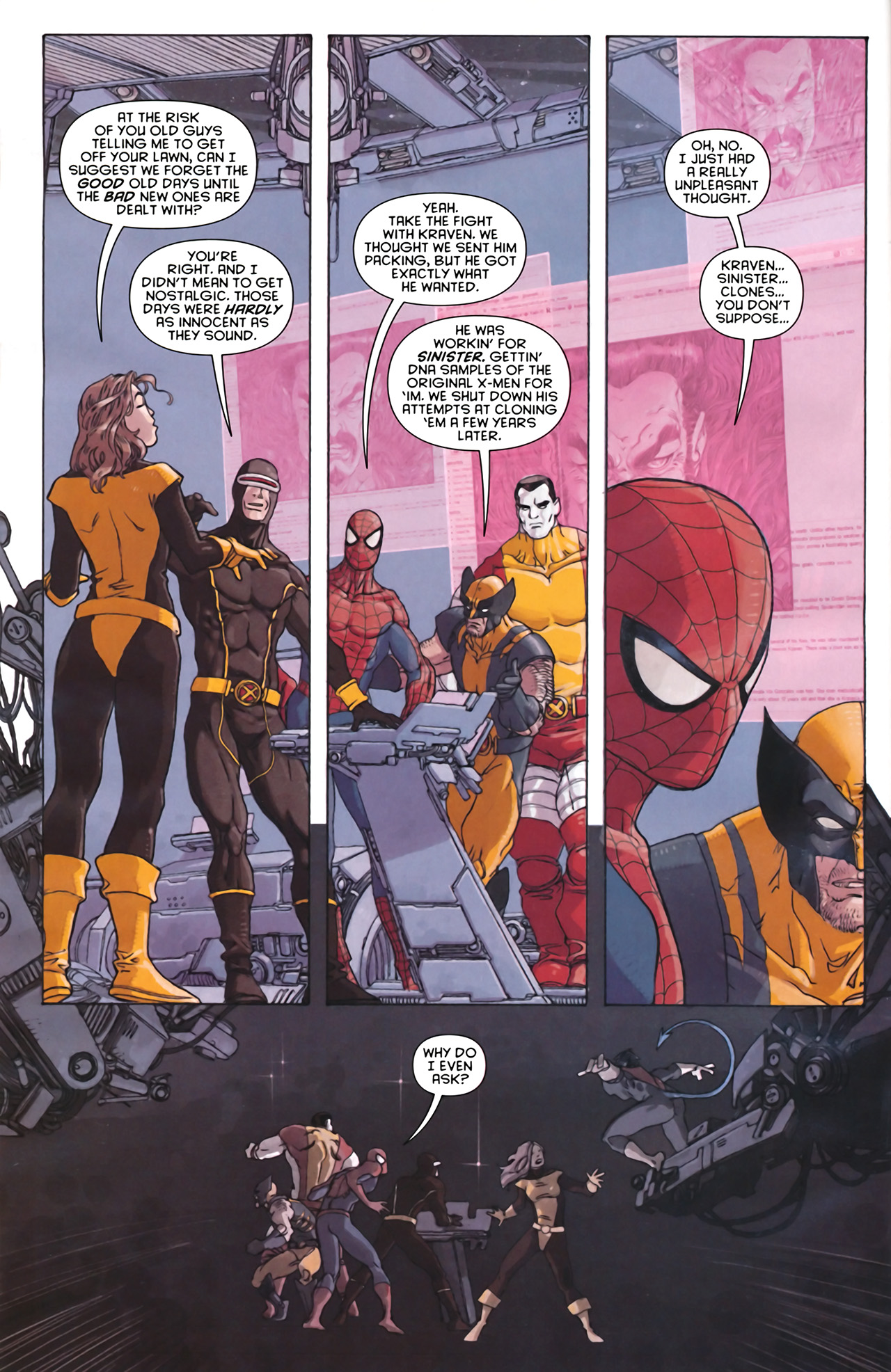 Read online X-Men/Spider-Man comic -  Issue #4 - 9