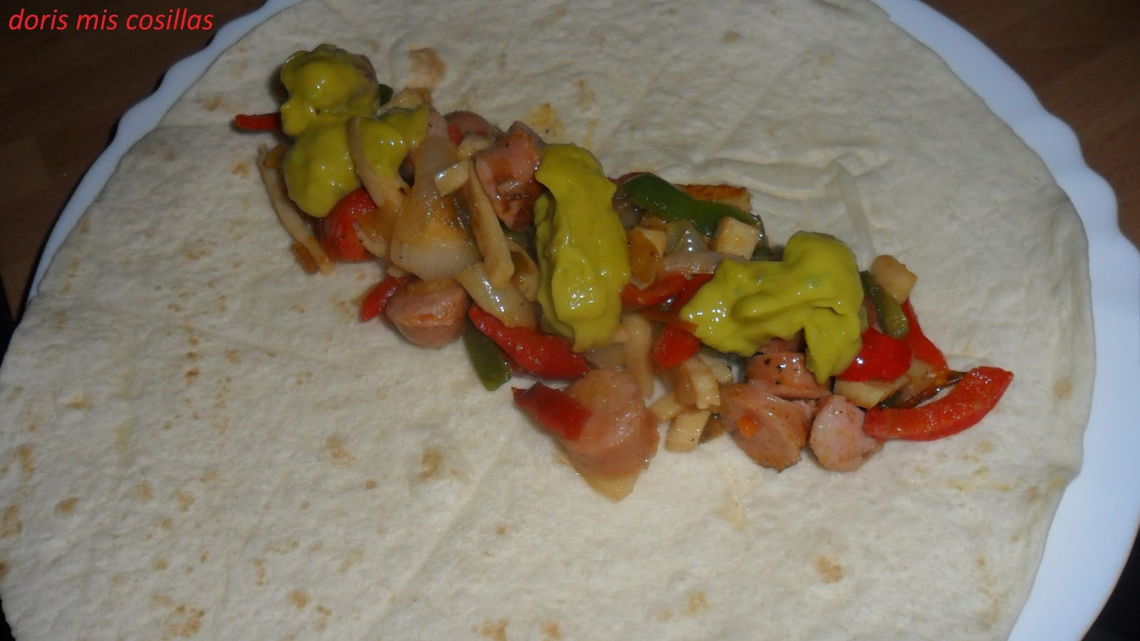 DORIS MIS COSILLAS DIFERENCIA ENTRE TACOS, QUESADILLAS, FAJITAS