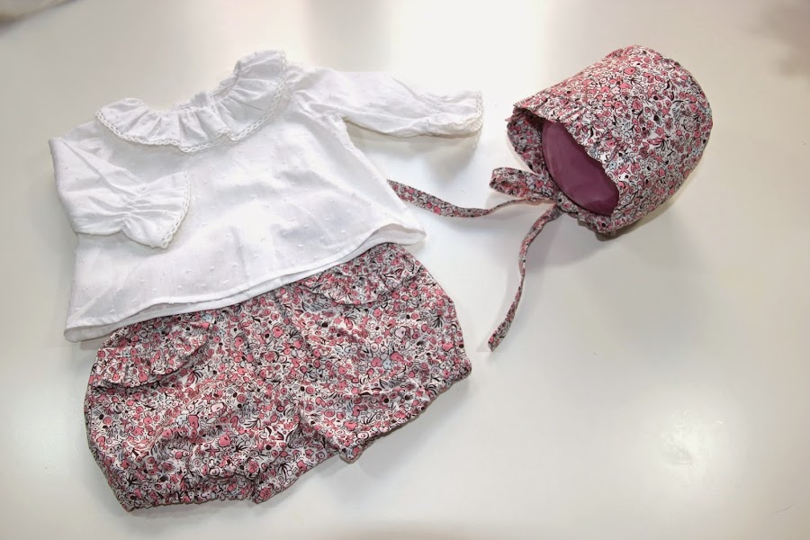 patrones de capota gratis. Patrones ropa de bebe gratis.