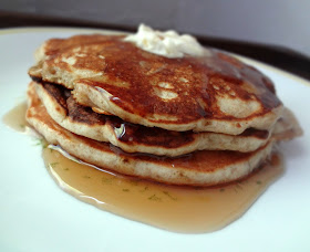 Whole Wheat Brown Butter Pancakes 