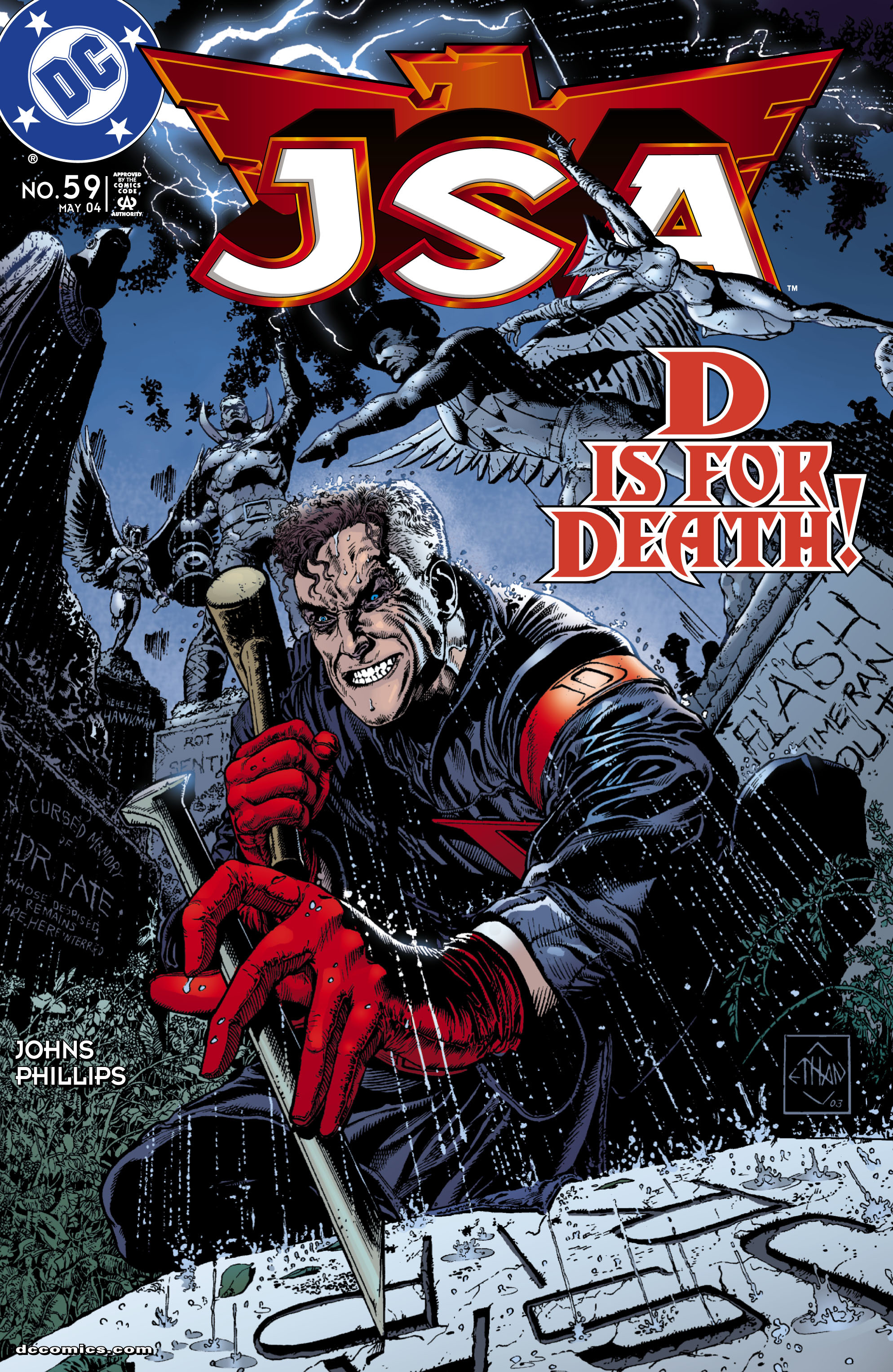 Read online JSA (1999) comic -  Issue #59 - 1