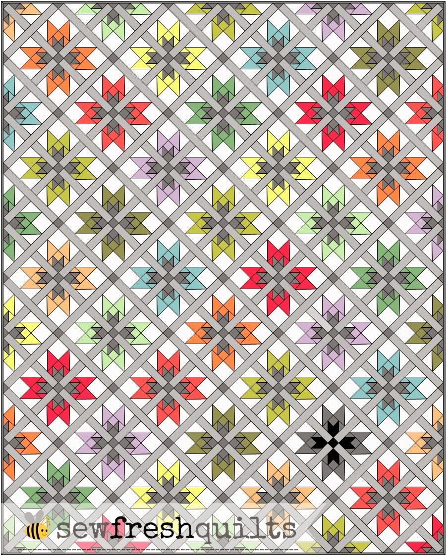 Sew Fresh Quilts On Point The Evolution of a Quilt