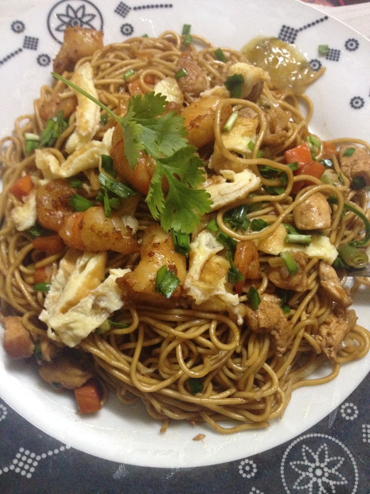 Mauritian and Fusion Cuisine Chicken Fried Noodle