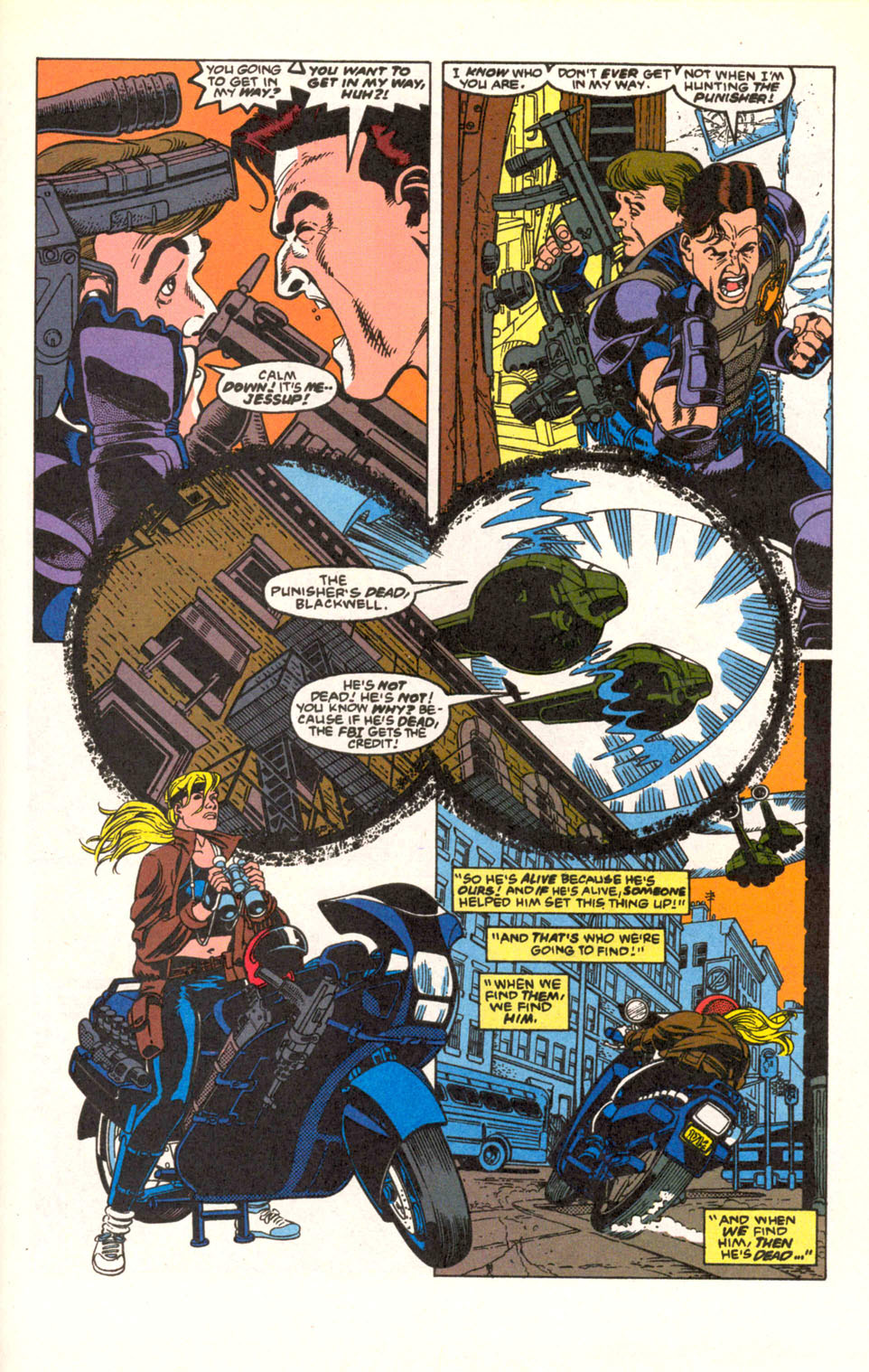 Read online The Punisher (1987) comic -  Issue #86 - Suicide Run - 14