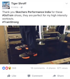 BOLLYWOOD ACTOR TIGER SHROFF TRAINS HARD WITH SKECHERS PERFORMANCE GOTRAIN BOLLYWOOD ACTOR TIGER SHROFF TRAINS HARD WITH SKECHERS PERFORMANCE GOTRAIN
