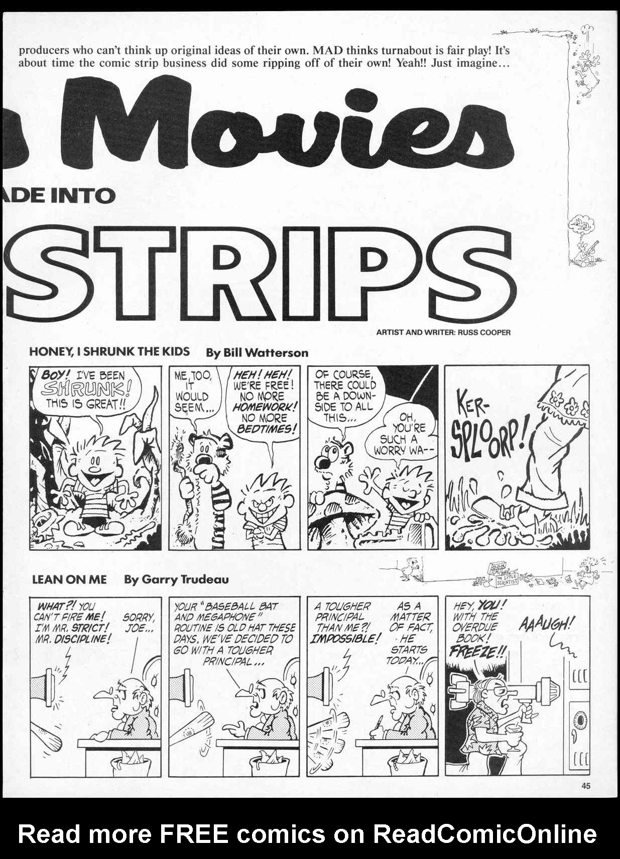 Read online MAD comic -  Issue #295 - 47