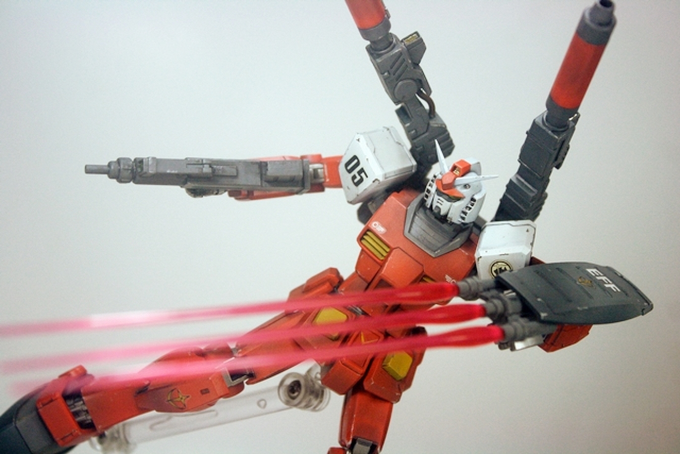 Custom Build HG 1/144 Beam Cannon Gundam Gundam Kits Collection News