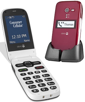 Consumer Cellular Phones for Seniors - Doro 824 Smarteasy Review