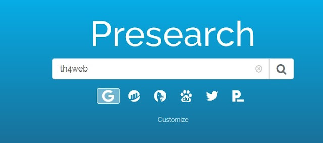 رابط تسجيل في Presearch