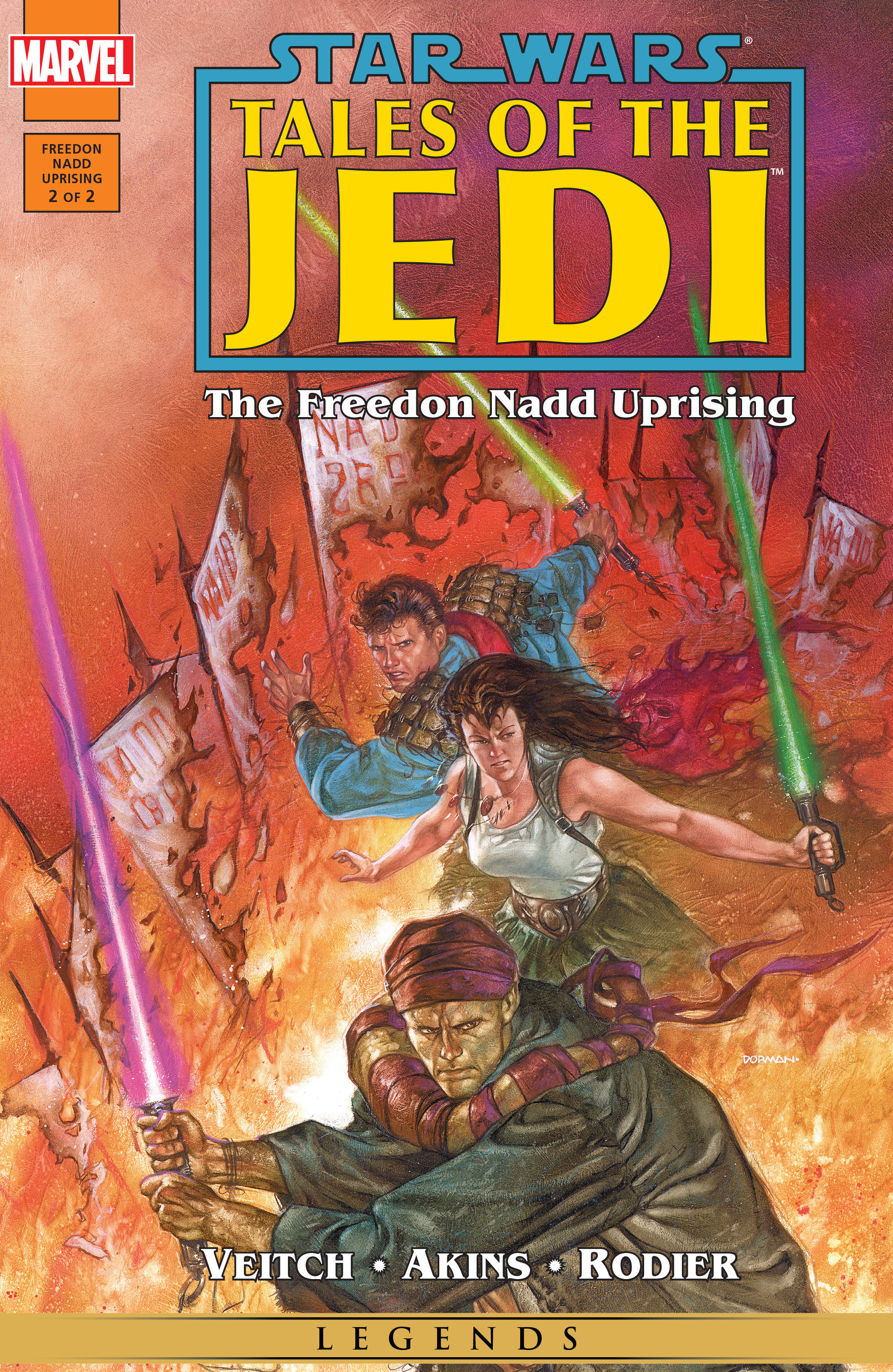 Read online Star Wars: Tales of the Jedi - The Freedon Nadd Uprising comic -  Issue #2 - 1