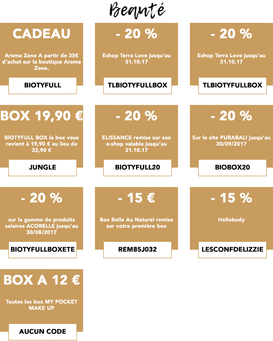 Chen Gai France ) code avantage aroma zone