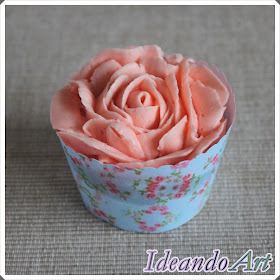 Cupcake rosa buttercream