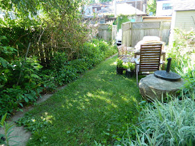 Riverdale Toronto backyard garden cleanup before by Paul Jung Gardening Services