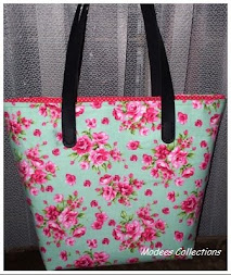 BIG ZIPPER BAG FLOWERS