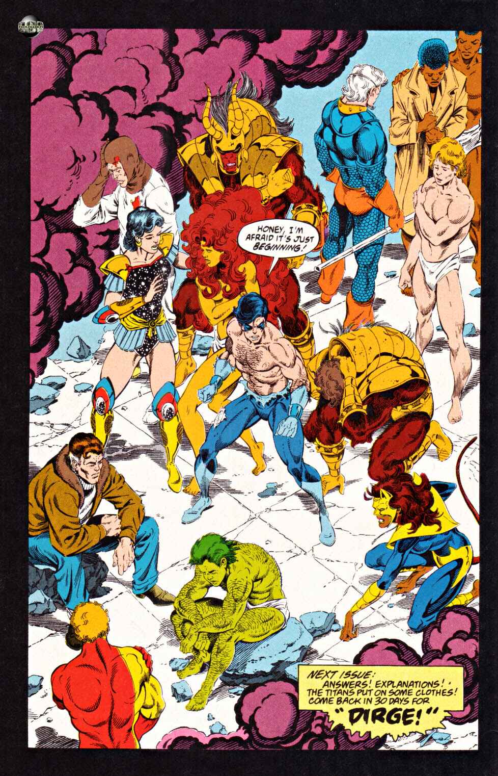 Read online The New Titans (1988) comic -  Issue #84 - 28