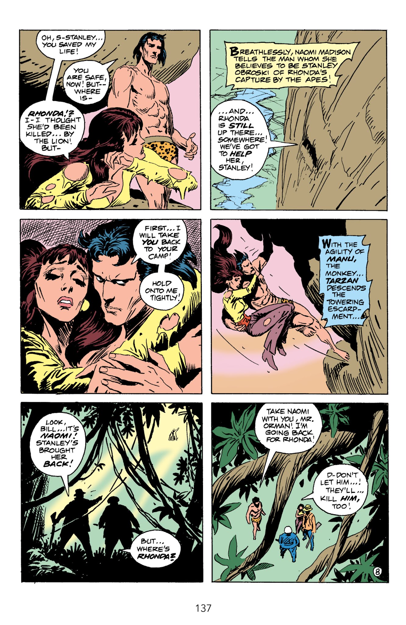 Read online Edgar Rice Burroughs' Tarzan The Joe Kubert Years comic -  Issue # TPB 3 (Part 2) - 28