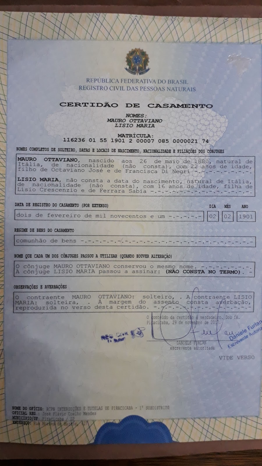 O Que E Certidao De Onus