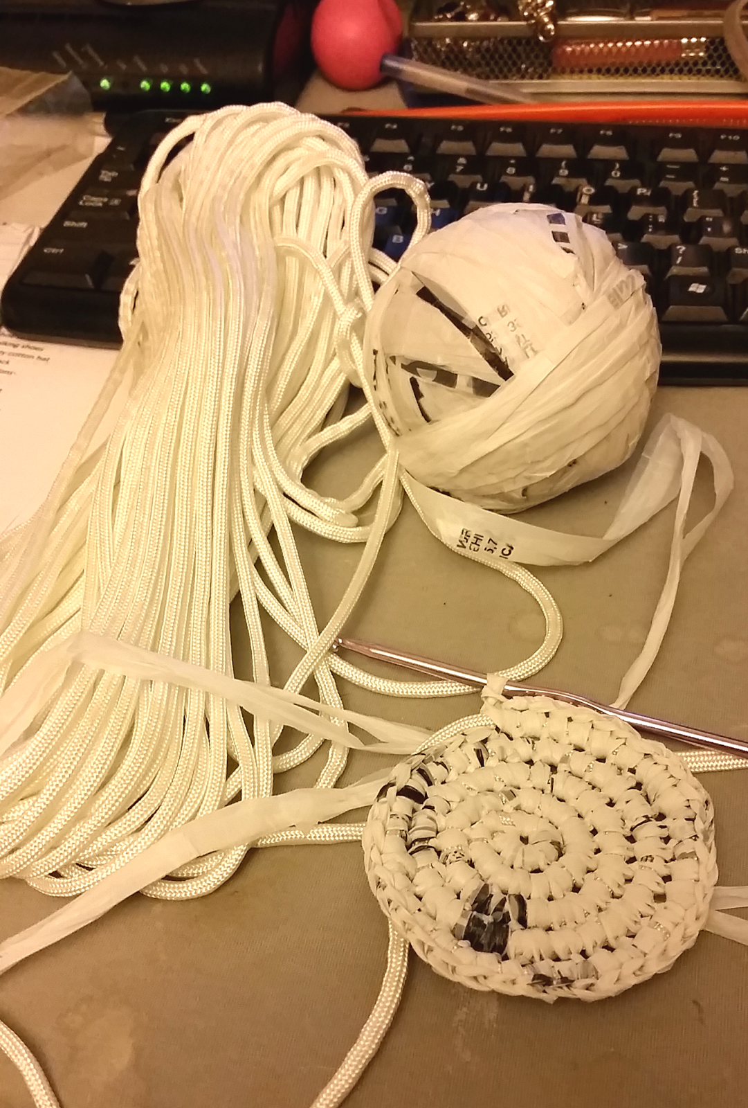 Two Little C's DIY Yarn Bowl Tutorial Pattern