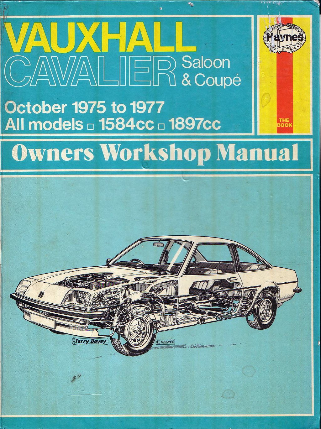 Classic Opel Spares For Sale Vauxhall Cavalier Mk1 Haynes Manual £10