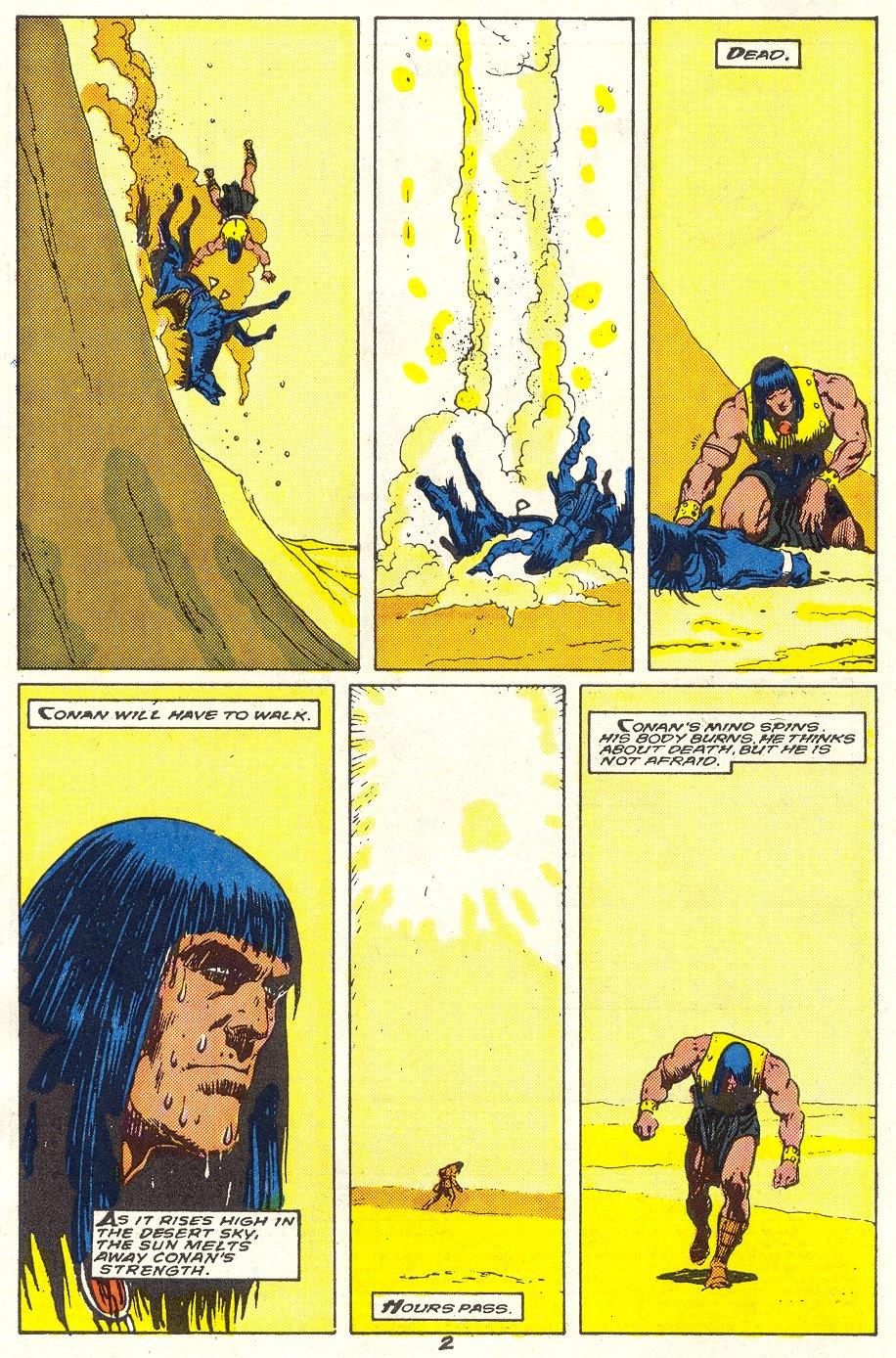 Read online Conan the Barbarian (1970) comic -  Issue #214 - 3