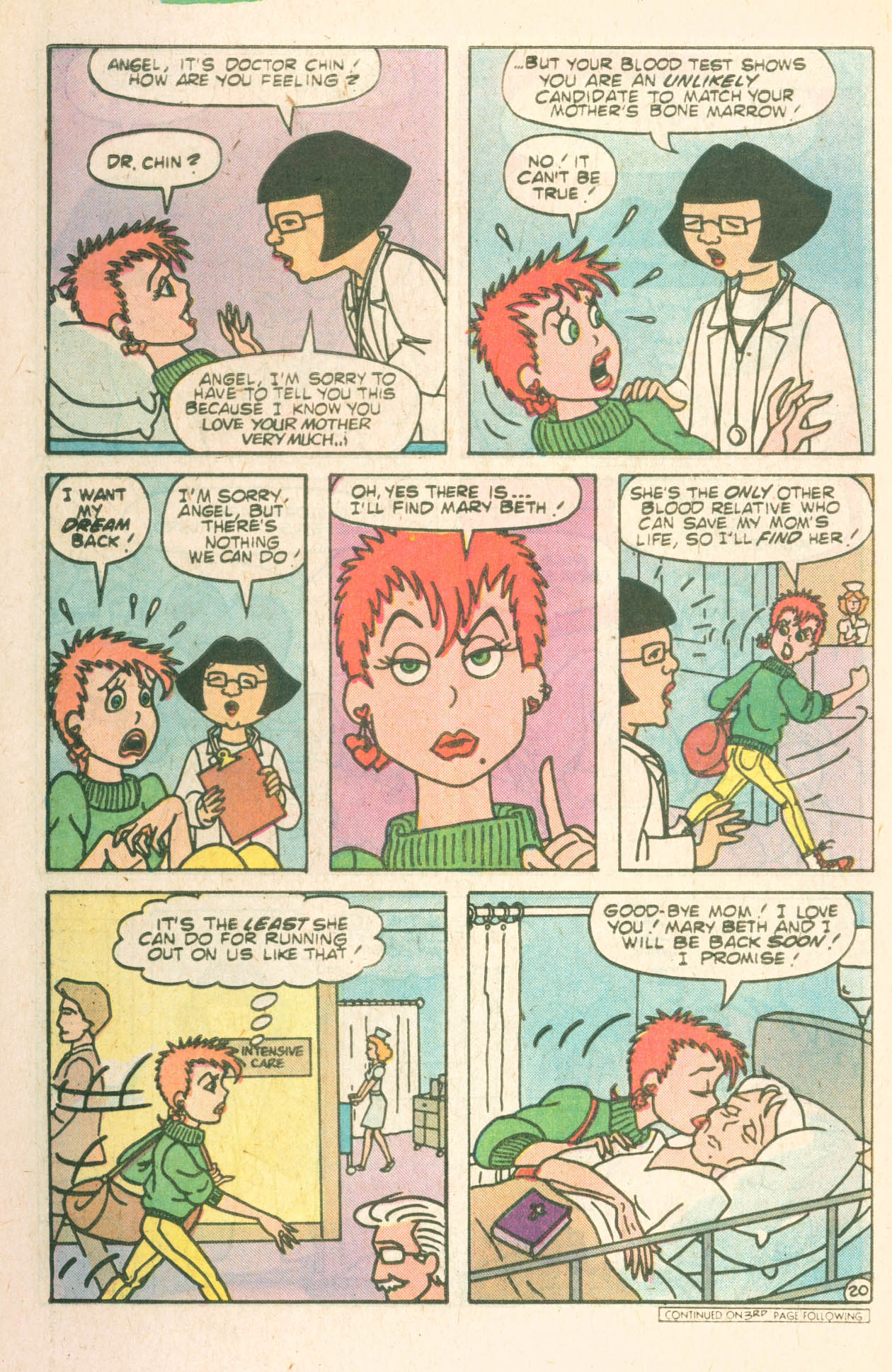 Read online Angel Love comic -  Issue #5 - 21