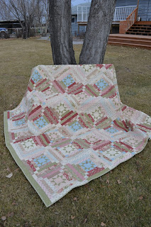 Libby's Log Cabin Quilt