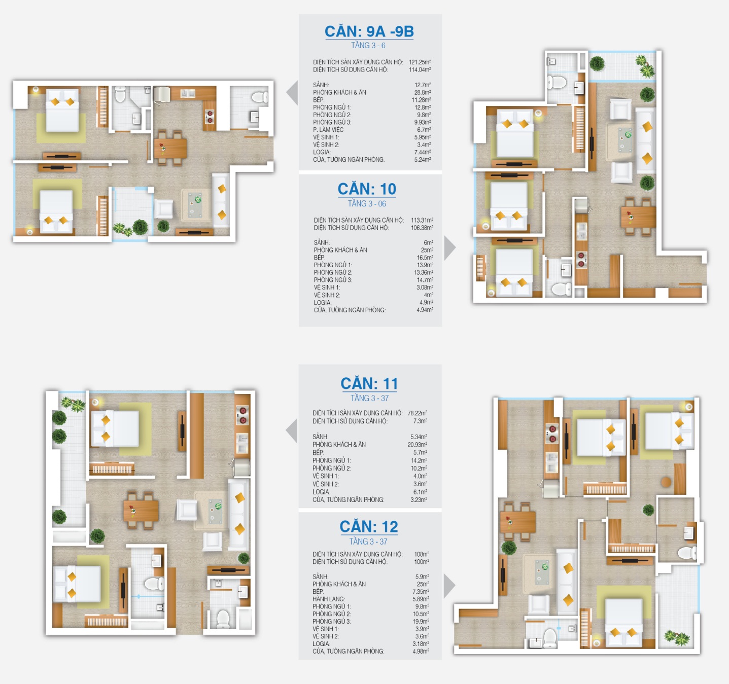 10 kiểu thiết kế diện tích căn hộ FLC Star Tower (2) 10 kiểu thiết kế diện tích căn hộ FLC Star Tower (2)