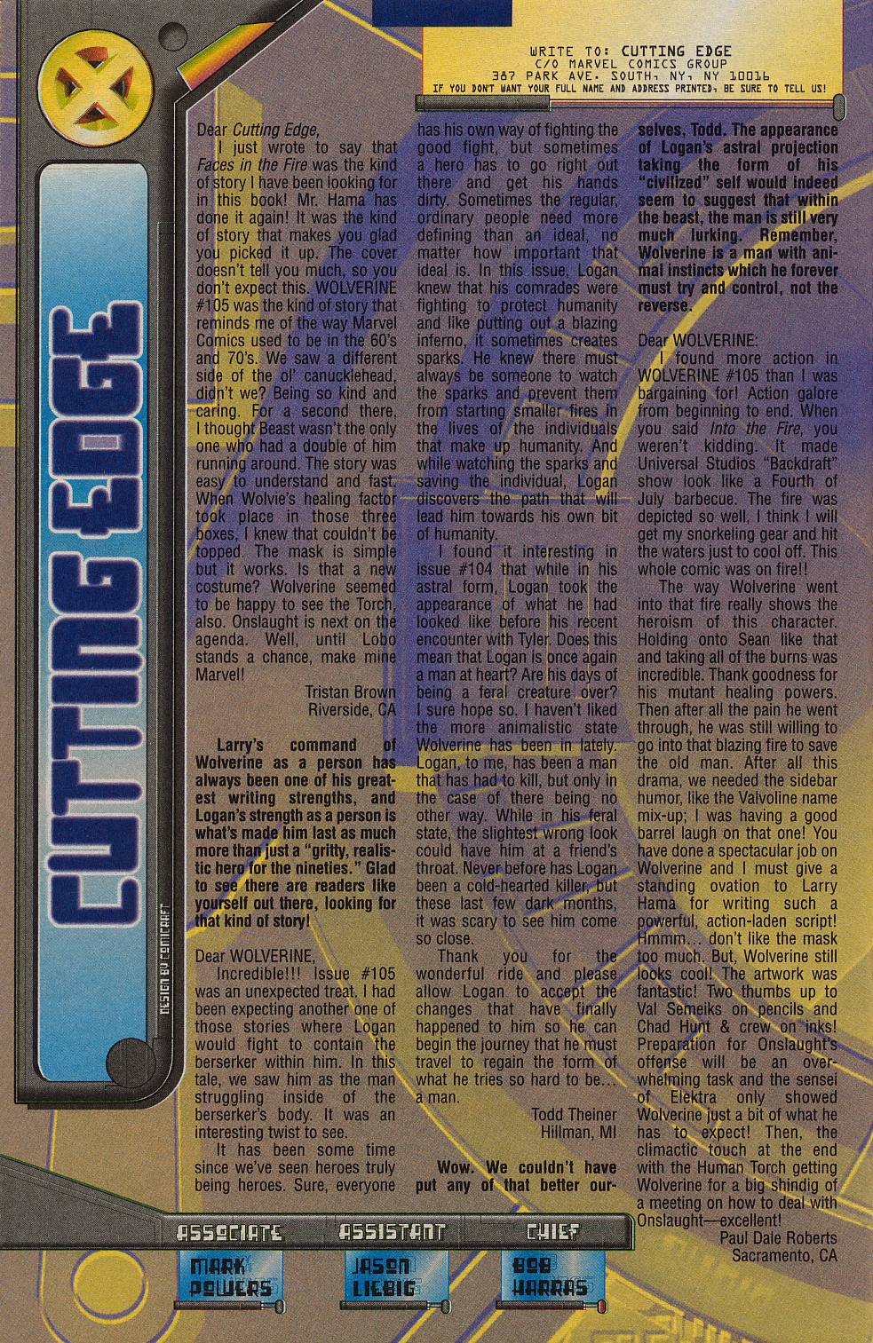 Read online Wolverine (1988) comic -  Issue #109 - 19